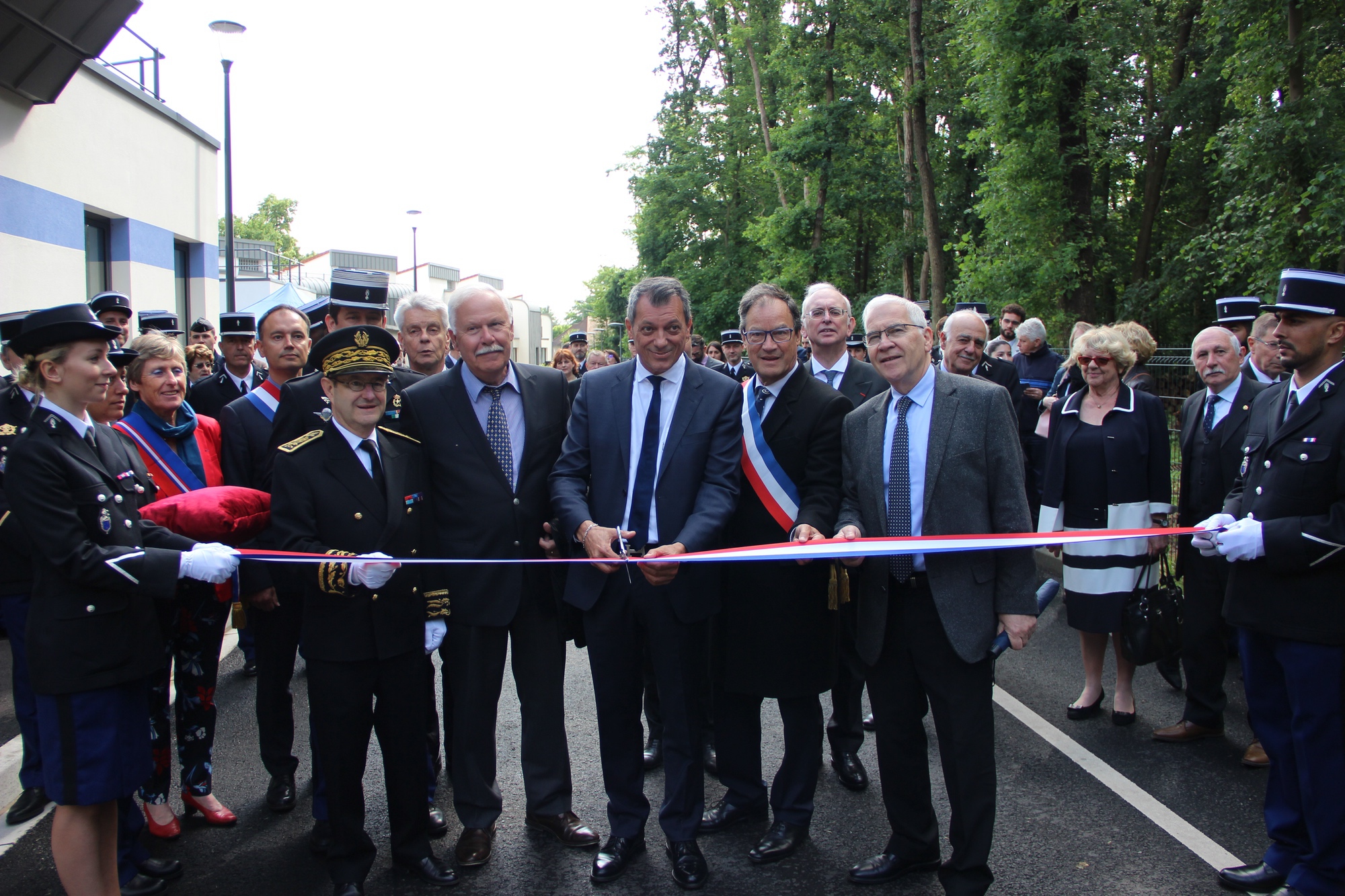 L’inauguration de la gendarmerie communautaire en images