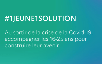 Plan “1 jeune, 1 solution”