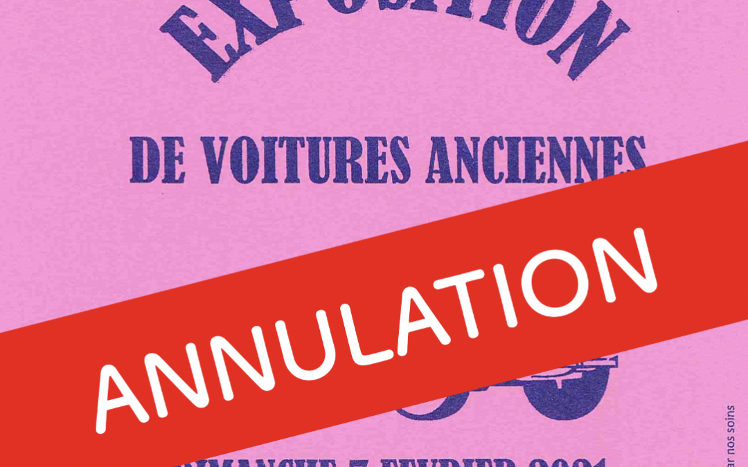 ANNULATION : Exposition de voitures anciennes à Montsoult