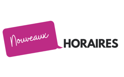 Nouveaux horaires de l’Office de Tourisme Communautaire