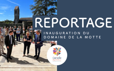Vidéo – Reportage sur l’inauguration du Domaine de la Motte