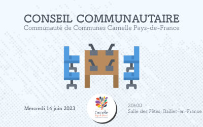 Conseil communautaire à Baillet-en-France