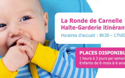 Places disponibles à la Halte-Garderie itinérante