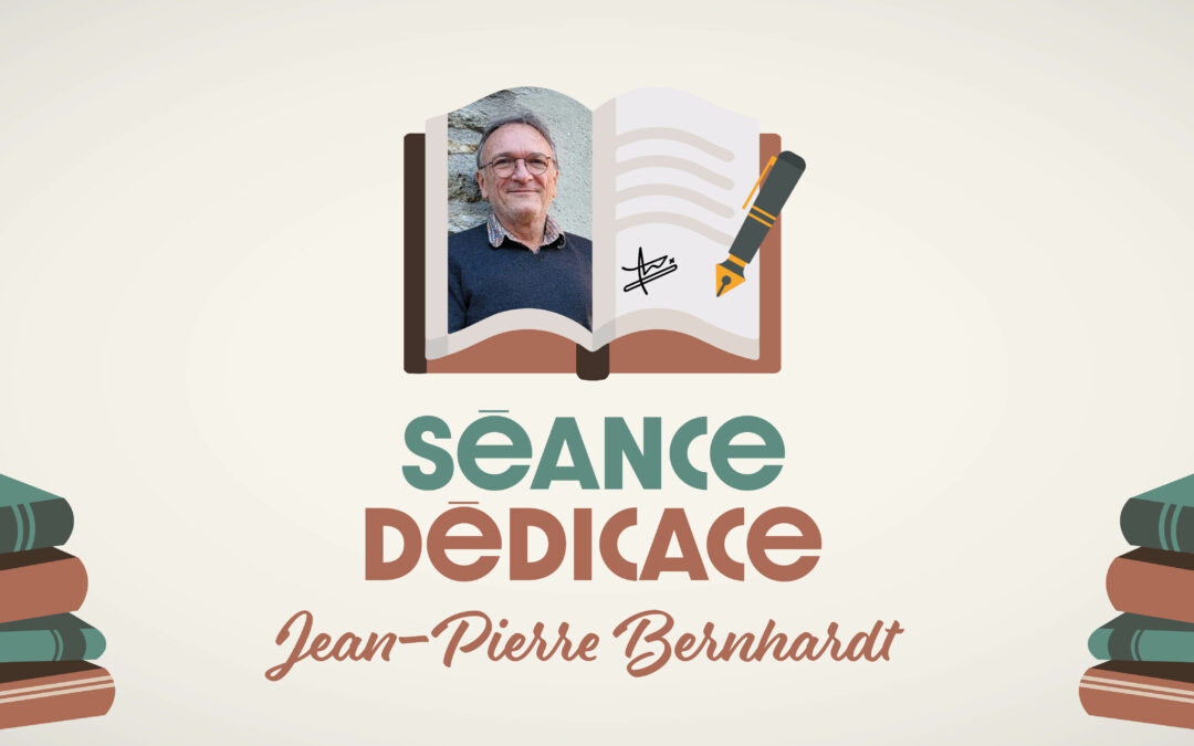 Séance dédicace Jean-Pierre Bernhardt