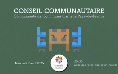 Conseil communautaire à Baillet-en-France