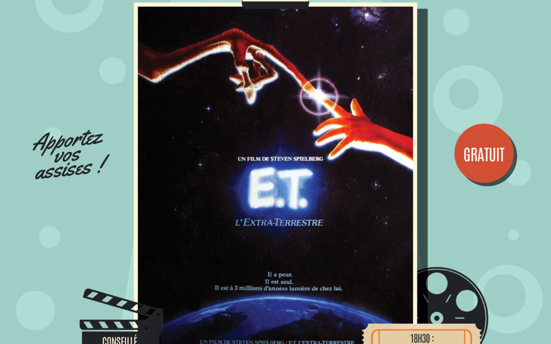 Carnelle Ciné d’été 2025 – “E.T, l’Extra-Terrestre”