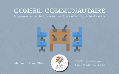 Conseil communautaire à Saint-Martin-du-Tertre