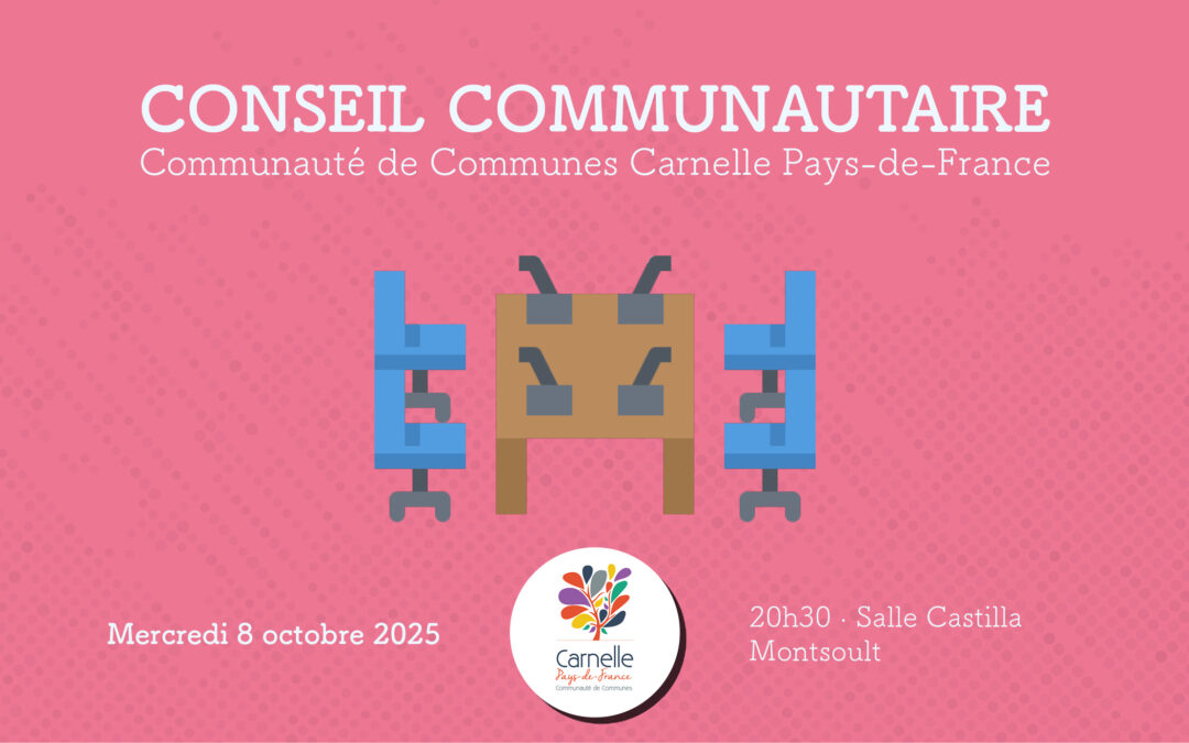 Conseil Communautaire à Montsoult