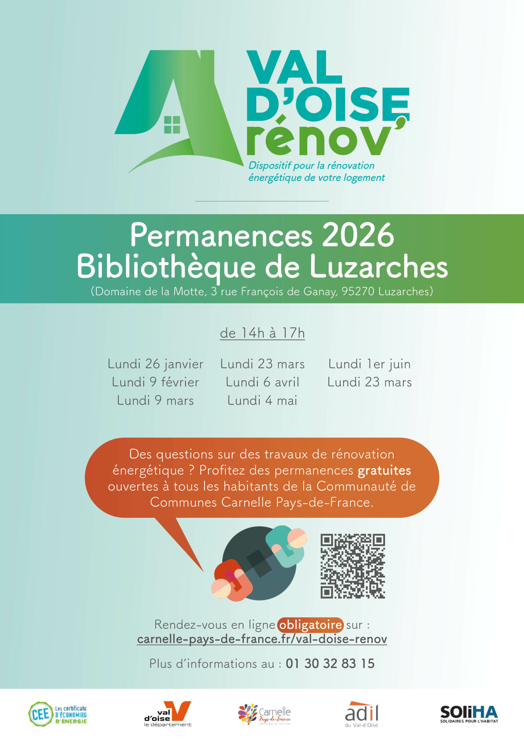 Affiche Val d'Oise Renov 2026
