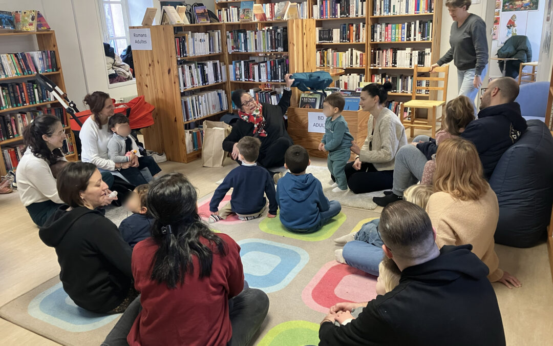 RETOUR SUR : Les ateliers d’éveil « Musique et contes » des Samedis à la Bib’