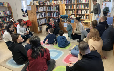 RETOUR SUR : Les ateliers d’éveil « Musique et contes » des Samedis à la Bib’