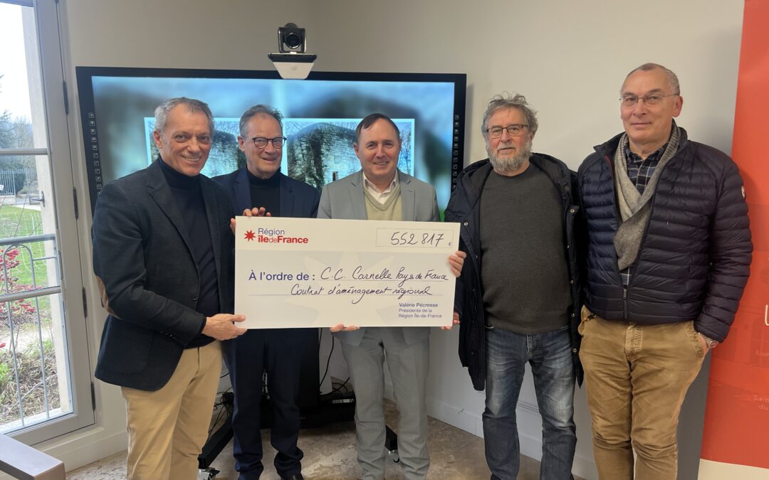 RETOUR SUR : Signature d’un Contrat d’Aménagement Régional