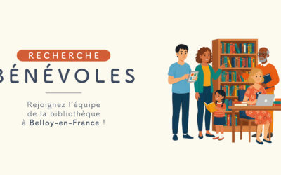 Devenez bénévole à la bibliothèque de Belloy-en-France !