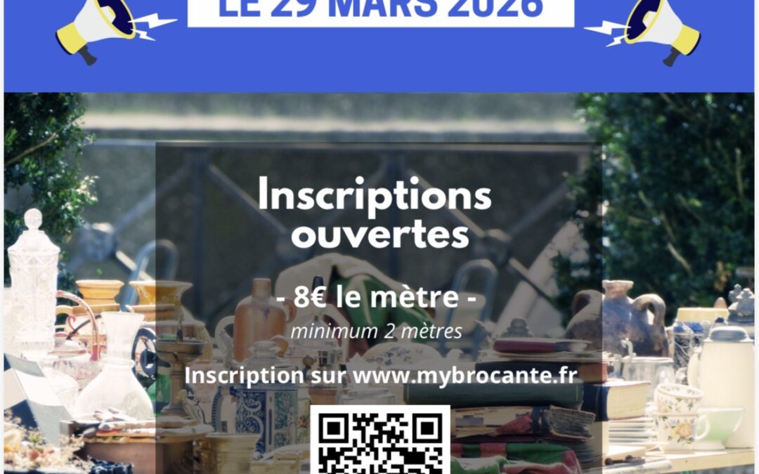 ÉVÉNEMENT À VILLAINES-SOUS-BOIS : Brocante