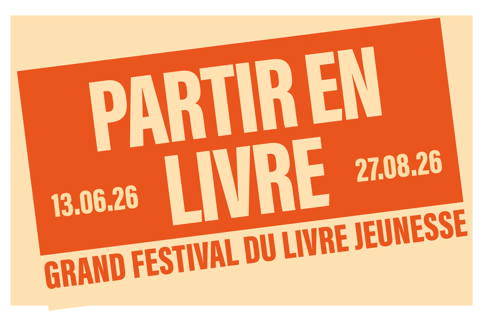 Partir en livre 2026 - Logo